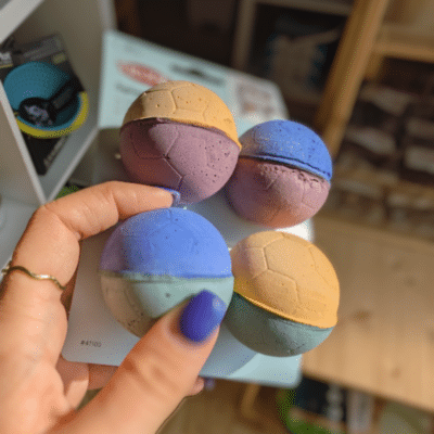 Balles en mousse